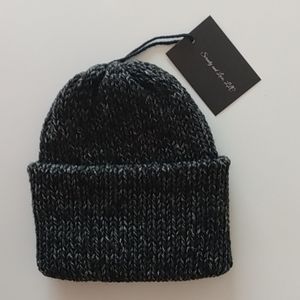 SALE! Serenity and Luxe | JEANS Stovepipe Denim Knit Fisherman Beanie